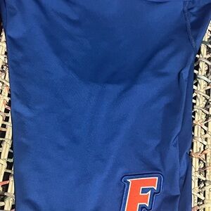 Nike Blue Athletic Shorts with Logo